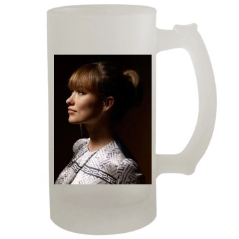 Olivia Wilde 16oz Frosted Beer Stein