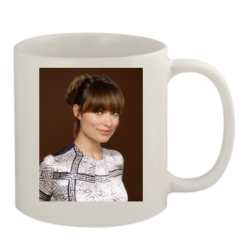 Olivia Wilde 11oz White Mug