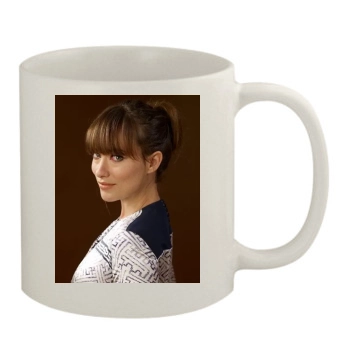 Olivia Wilde 11oz White Mug