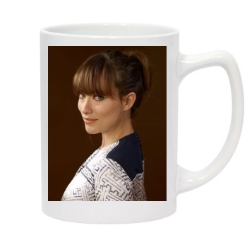 Olivia Wilde 14oz White Statesman Mug