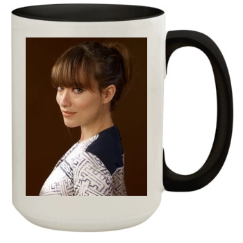 Olivia Wilde 15oz Colored Inner & Handle Mug