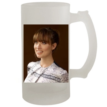 Olivia Wilde 16oz Frosted Beer Stein