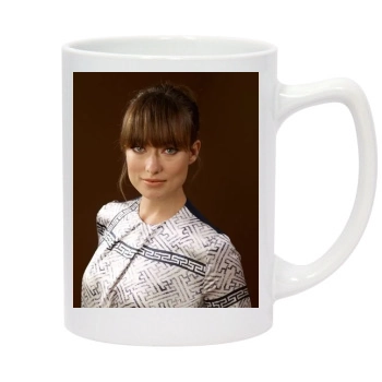 Olivia Wilde 14oz White Statesman Mug