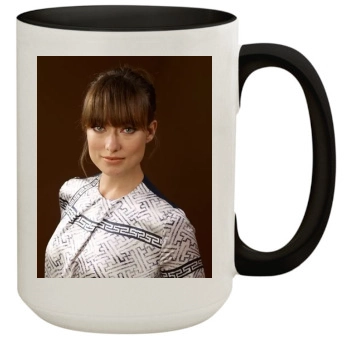 Olivia Wilde 15oz Colored Inner & Handle Mug