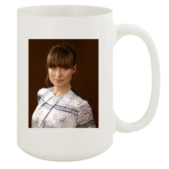 Olivia Wilde 15oz White Mug