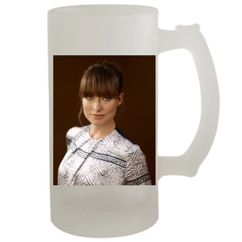 Olivia Wilde 16oz Frosted Beer Stein