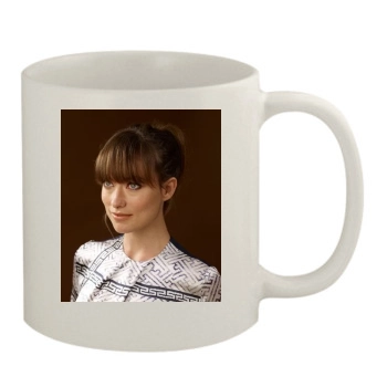 Olivia Wilde 11oz White Mug