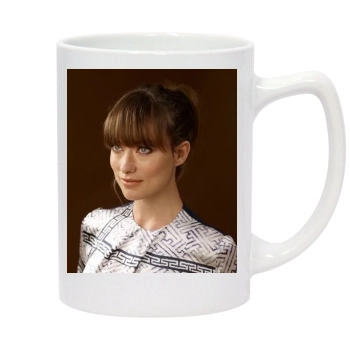 Olivia Wilde 14oz White Statesman Mug