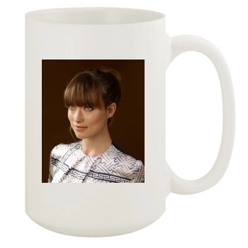 Olivia Wilde 15oz White Mug