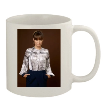 Olivia Wilde 11oz White Mug