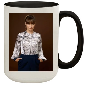 Olivia Wilde 15oz Colored Inner & Handle Mug