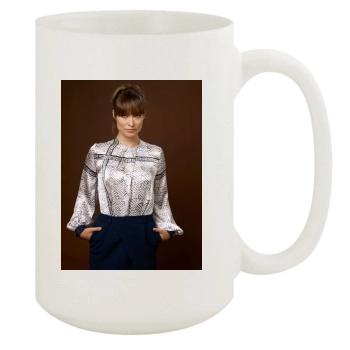 Olivia Wilde 15oz White Mug