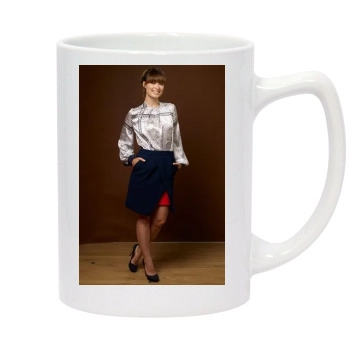 Olivia Wilde 14oz White Statesman Mug