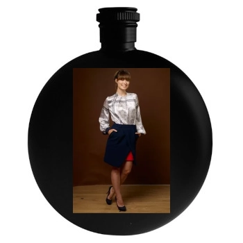 Olivia Wilde Round Flask