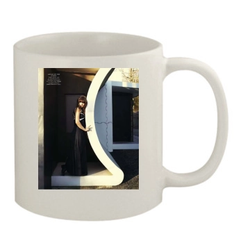 Olivia Wilde 11oz White Mug