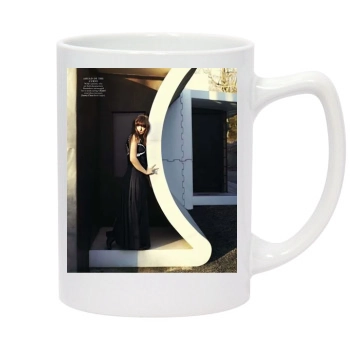 Olivia Wilde 14oz White Statesman Mug