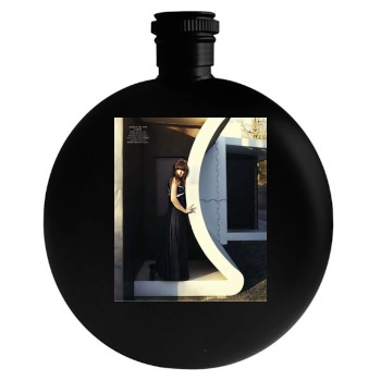 Olivia Wilde Round Flask