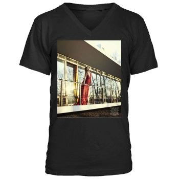 Olivia Wilde Men's V-Neck T-Shirt