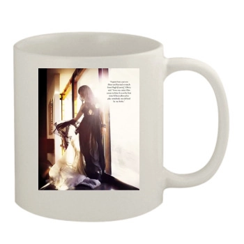 Olivia Wilde 11oz White Mug