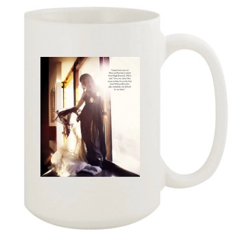 Olivia Wilde 15oz White Mug