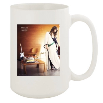 Olivia Wilde 15oz White Mug