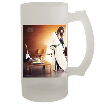 Olivia Wilde 16oz Frosted Beer Stein