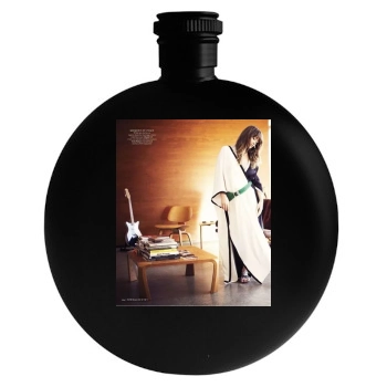 Olivia Wilde Round Flask