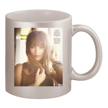 Olivia Wilde 11oz Metallic Silver Mug