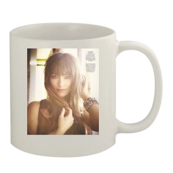 Olivia Wilde 11oz White Mug