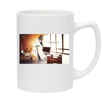 Olivia Wilde 14oz White Statesman Mug