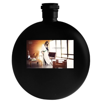 Olivia Wilde Round Flask