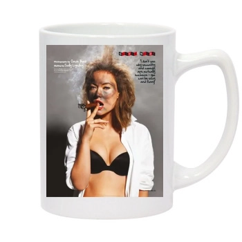 Olivia Wilde 14oz White Statesman Mug