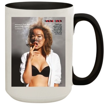 Olivia Wilde 15oz Colored Inner & Handle Mug