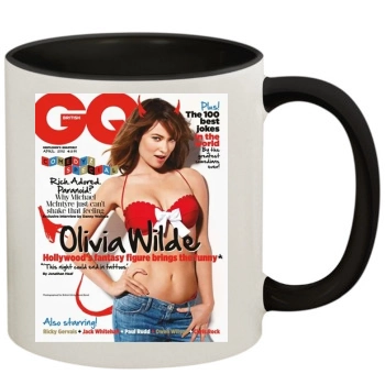 Olivia Wilde 11oz Colored Inner & Handle Mug