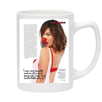 Olivia Wilde 14oz White Statesman Mug