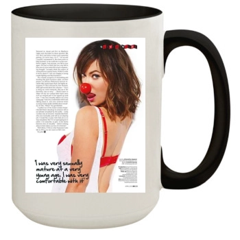 Olivia Wilde 15oz Colored Inner & Handle Mug