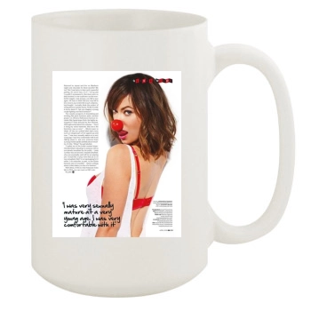 Olivia Wilde 15oz White Mug