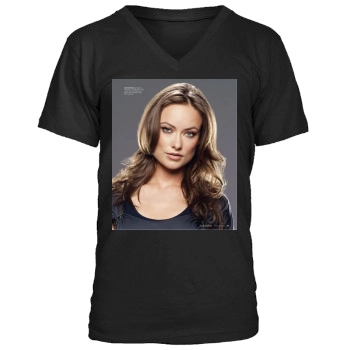 Olivia Wilde Men's V-Neck T-Shirt