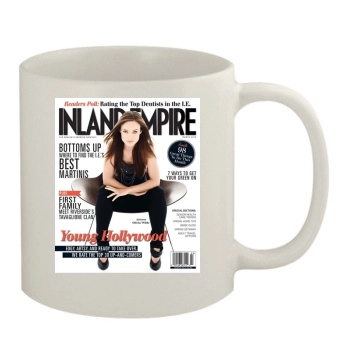 Olivia Wilde 11oz White Mug