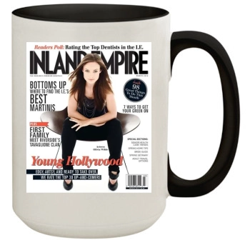 Olivia Wilde 15oz Colored Inner & Handle Mug