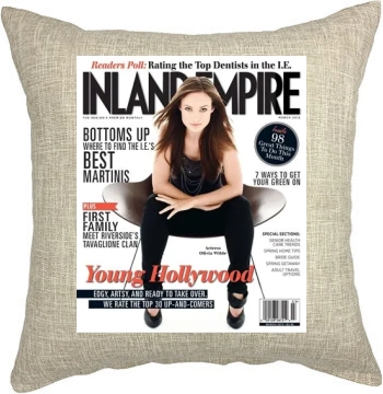 Olivia Wilde Pillow