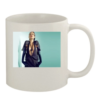 Olivia Wilde 11oz White Mug