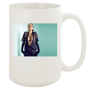 Olivia Wilde 15oz White Mug