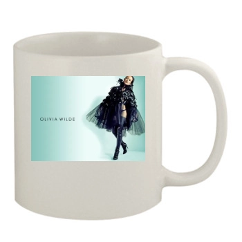 Olivia Wilde 11oz White Mug