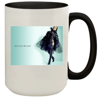 Olivia Wilde 15oz Colored Inner & Handle Mug