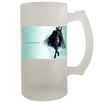 Olivia Wilde 16oz Frosted Beer Stein