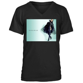 Olivia Wilde Men's V-Neck T-Shirt