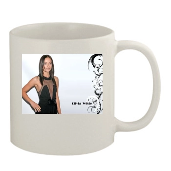 Olivia Wilde 11oz White Mug