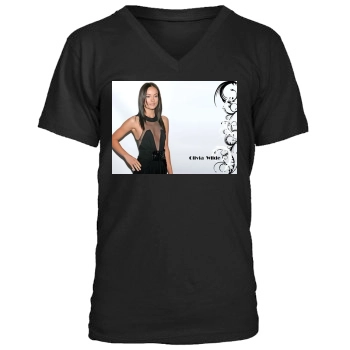 Olivia Wilde Men's V-Neck T-Shirt