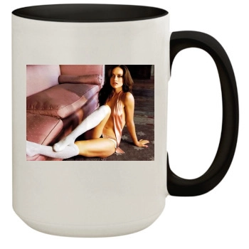 Olivia Wilde 15oz Colored Inner & Handle Mug